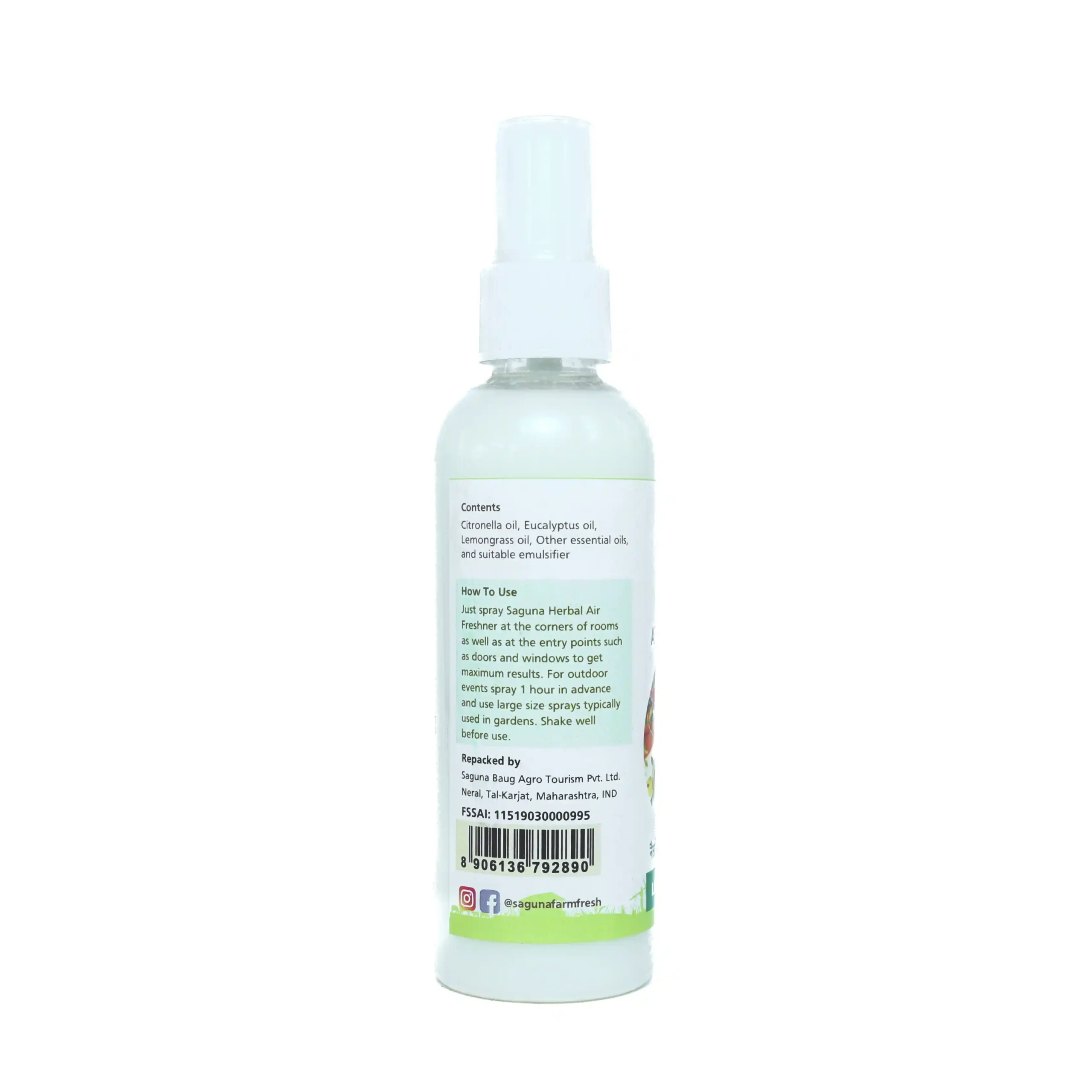 Herbal Room Freshener (नैसर्गिक रूम फ्रेशनर) - 100ml - Image 3