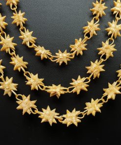 Alternative view of Bamboo Star Design Necklace