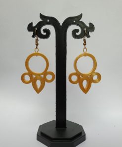 Bamboo Rangoli Earrings