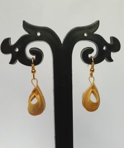 Alternative view of Bamboo Shell Shape Earrings