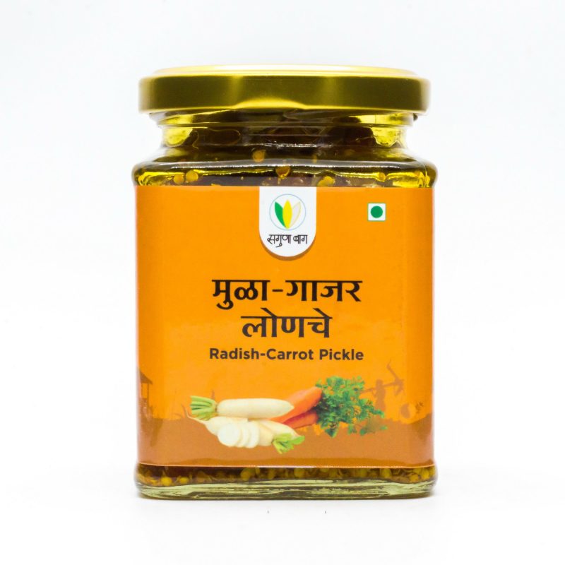 Radish-Carrot Pickle (मुळा-गाजराचे लोणचे) - 225 gm