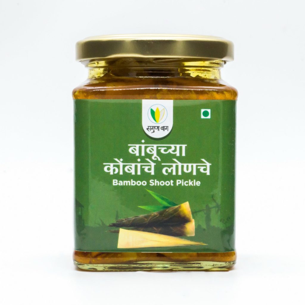 Bamboo Shoots Pickle (बांबूच्या कोंबाचे लोणचे) - 225 gm