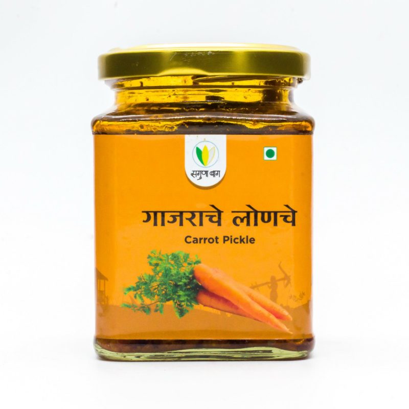 Carrot Pickle (गाजराचे लोणचे) - 225 gm