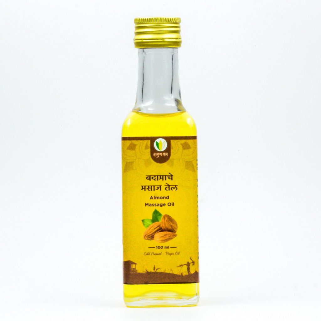 Almond Massage Oil ( बदामाचे मसाज तेल ) - 100ml