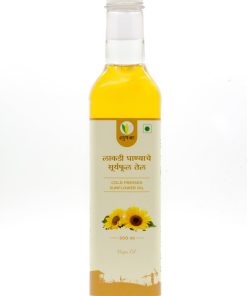 Cold Pressed Sunflower Oil (लाकडी घाण्याचे सूर्यफूल तेल) - 500ml