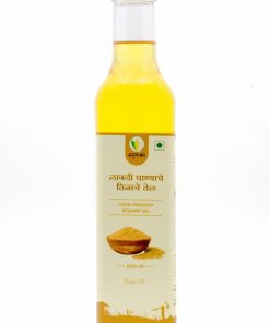 Cold Pressed Sesame Oil ( लाकडी घाण्याचे तिळाचे तेल) - 500ml