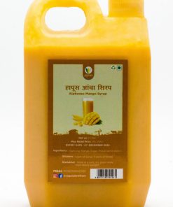 Alphonso Mango Syrup ( हापूस आंबा सिरप ) -1ltr