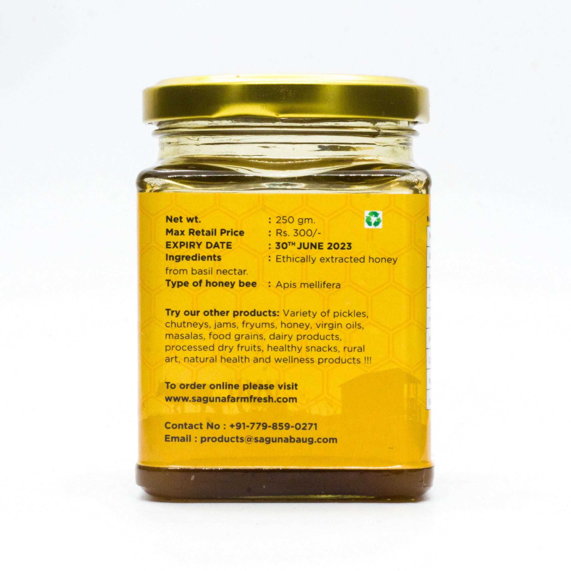 Basil Honey (तुळस मध) - 250 gm - Image 4