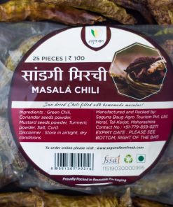 Masala Chili (सांडगी मिरची) - 25 pcs
