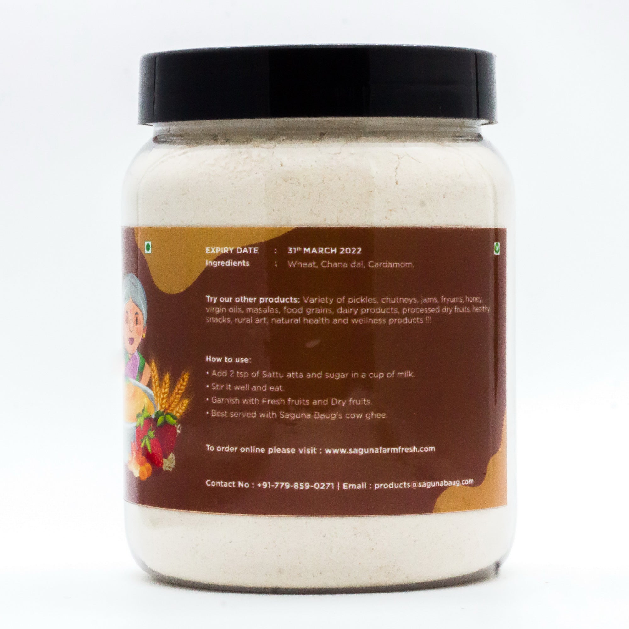 Sattu Pith (सत्तू पीठ) - 500gm - Image 3