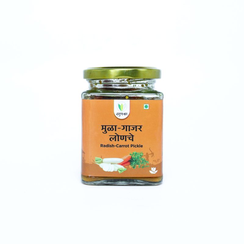 Radish-Carrot Pickle (मुळा-गाजराचे लोणचे) - 225 gm