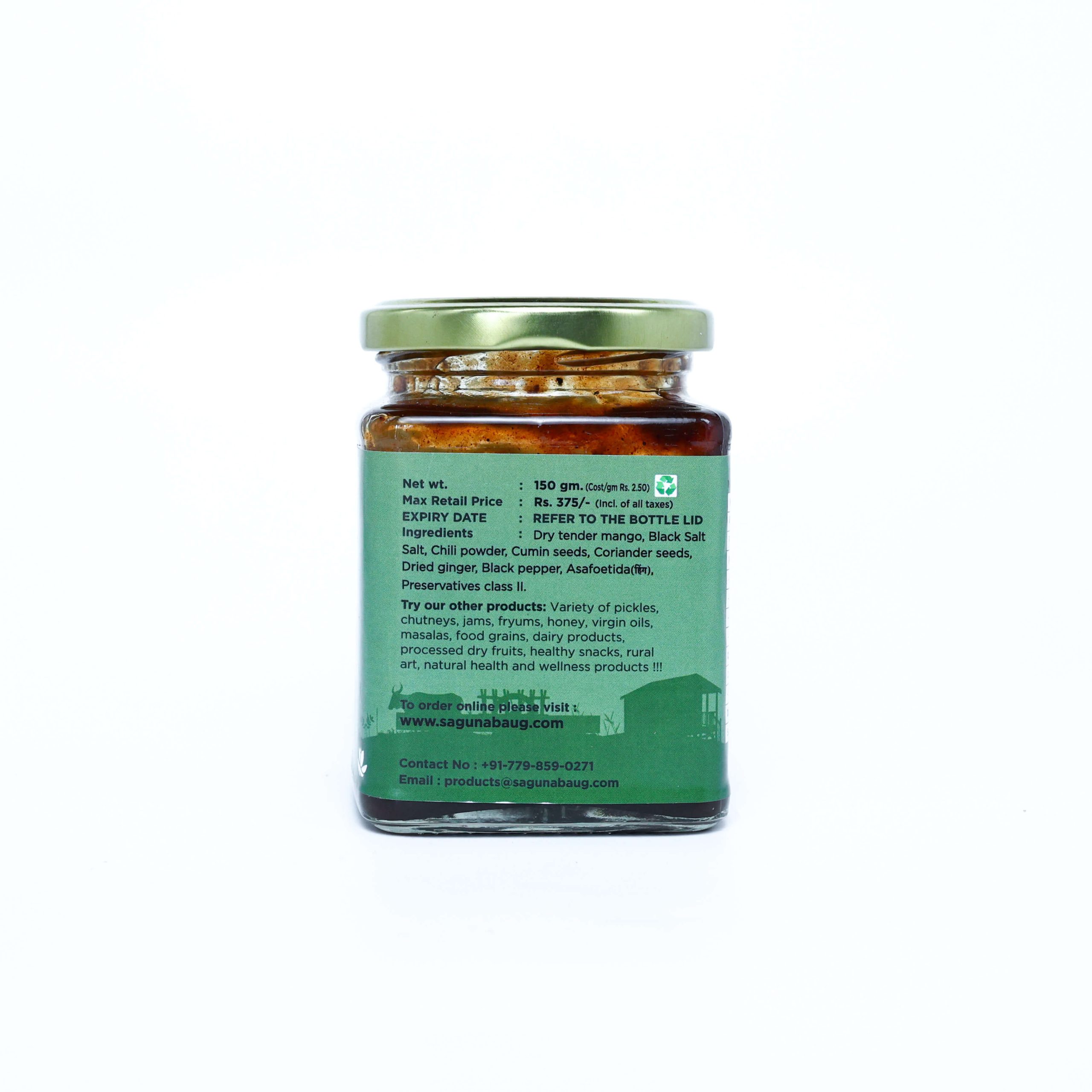 Dried Tender Mango Pickle-Spicy (आंबोशी तिखट लोणचे) - 150 gm - Image 4