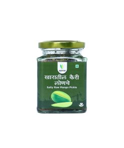 Salty Raw Mango Pickle (खारातील कैरी लोणचे) - 225gm