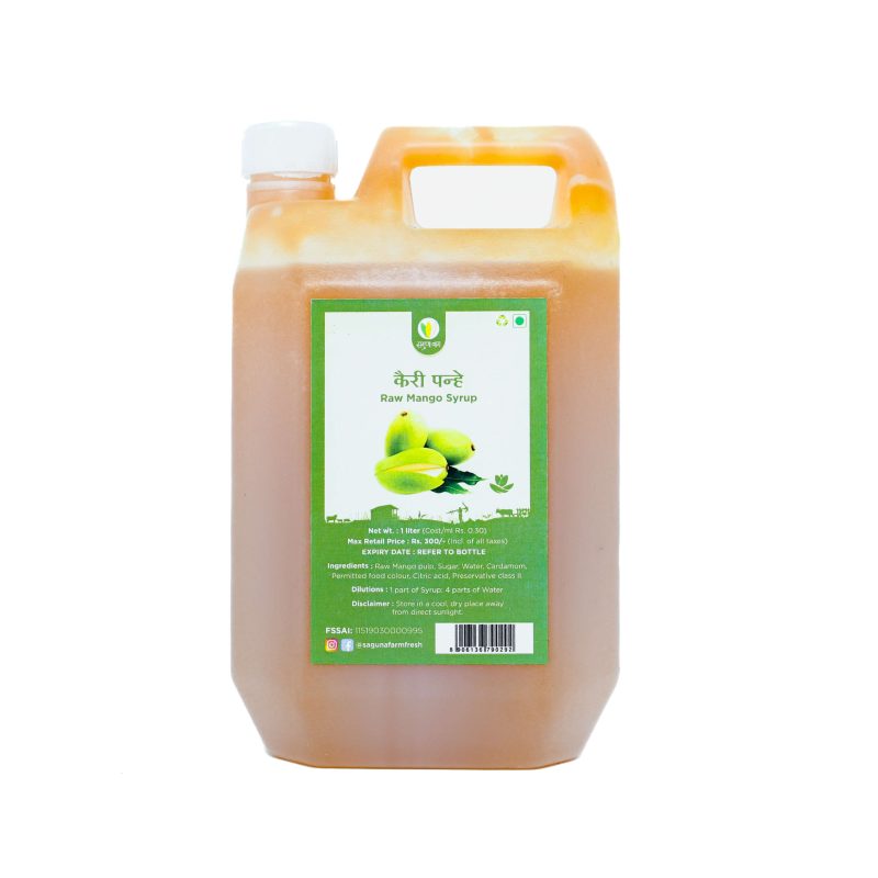 Raw Mango Syrup (कैरी पन्हे ) - 1ltr