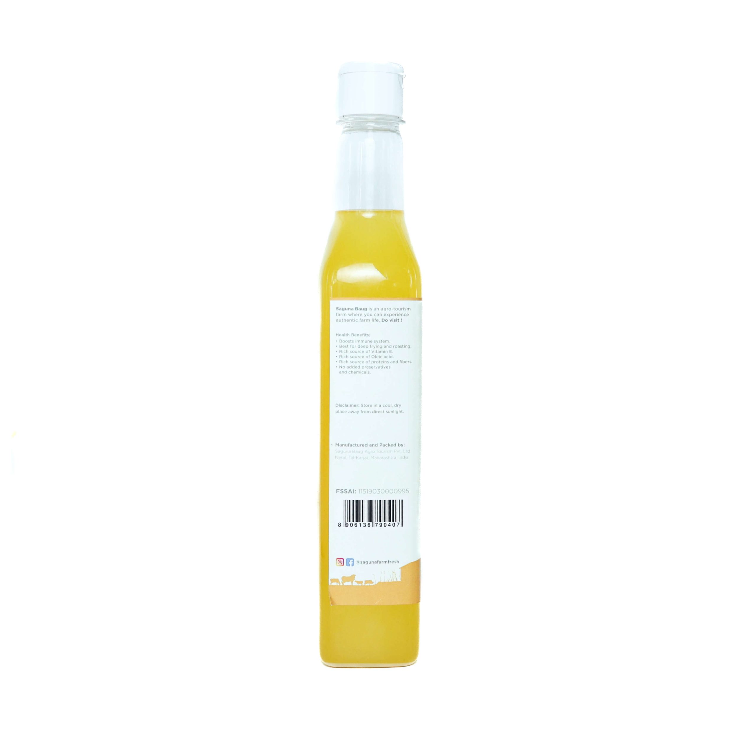 Cold Pressed Groundnut Oil (लाकडी घाण्याचे शेंगदाणा तेल) - 500ml - Image 4