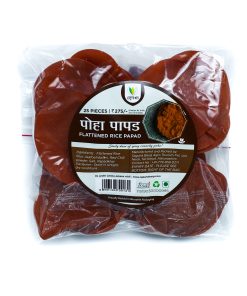 Flattened Rice Papad (पोहा पापड) - 25 pcs